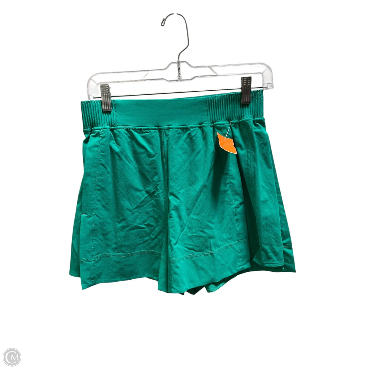 Athletic Shorts By Lululemon In Green, Size: S