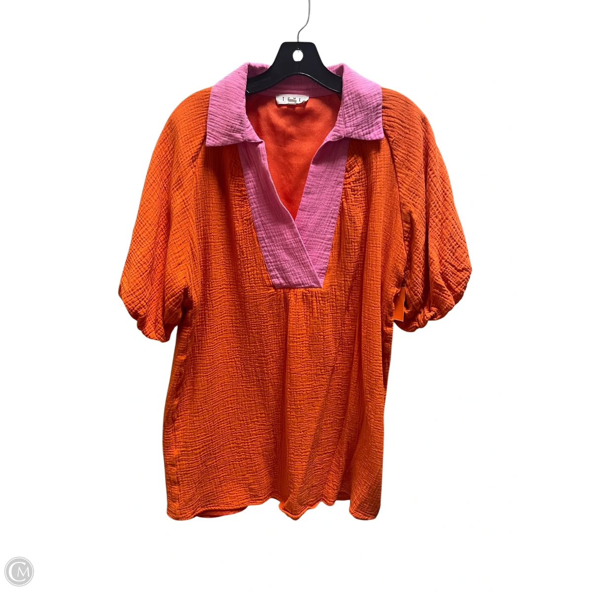 Dress Casual Short By Thml In Orange, Size: S