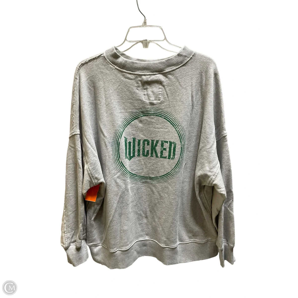 Sweatshirt Collar By Aerie In Grey, Size: M
