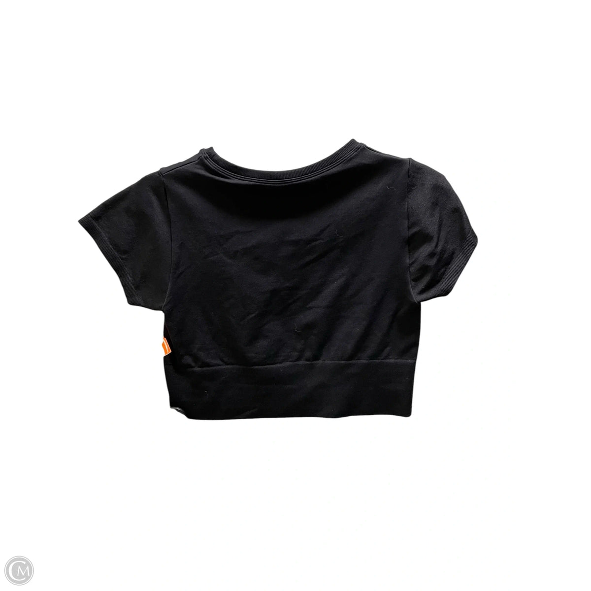 Athletic Top Short Sleeve By Offline In Black, Size: M