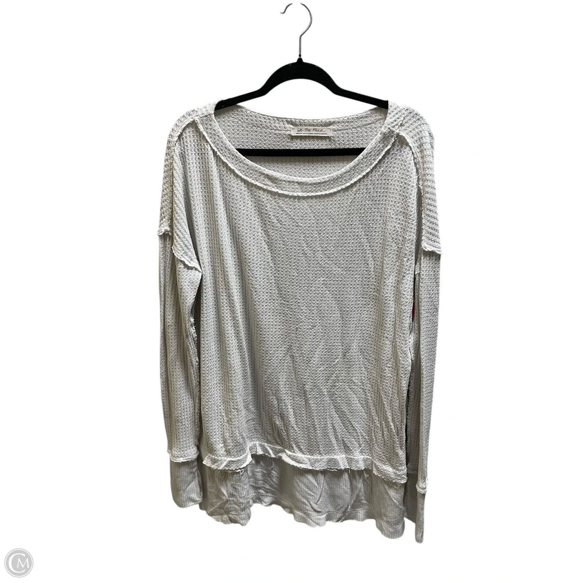 Top Long Sleeve By We The Free In White, Size: M