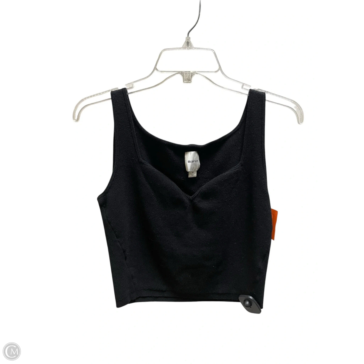 Top Sleeveless By Maeve In Black, Size: M
