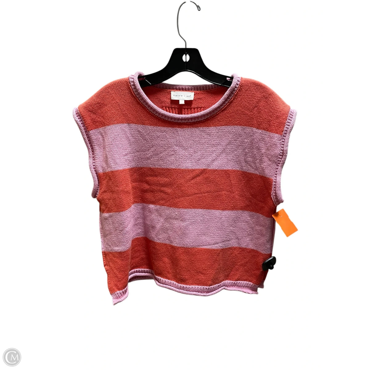 Top Sleeveless By Entro In Striped Pattern, Size: S