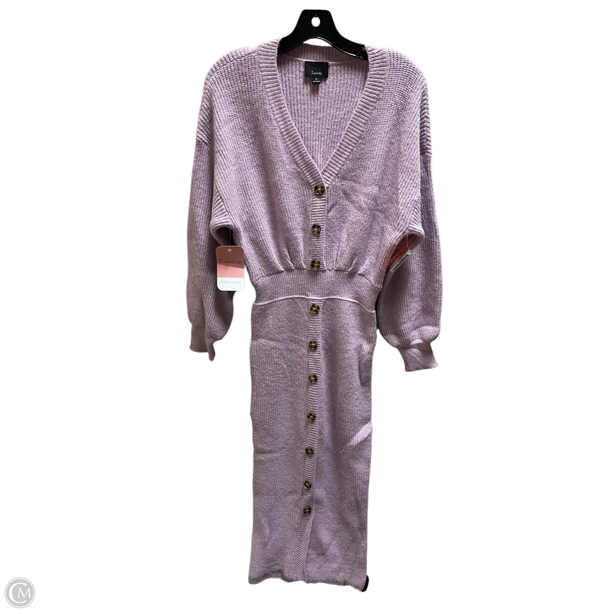 Dress Casual Maxi By Lumiere In Purple, Size: M