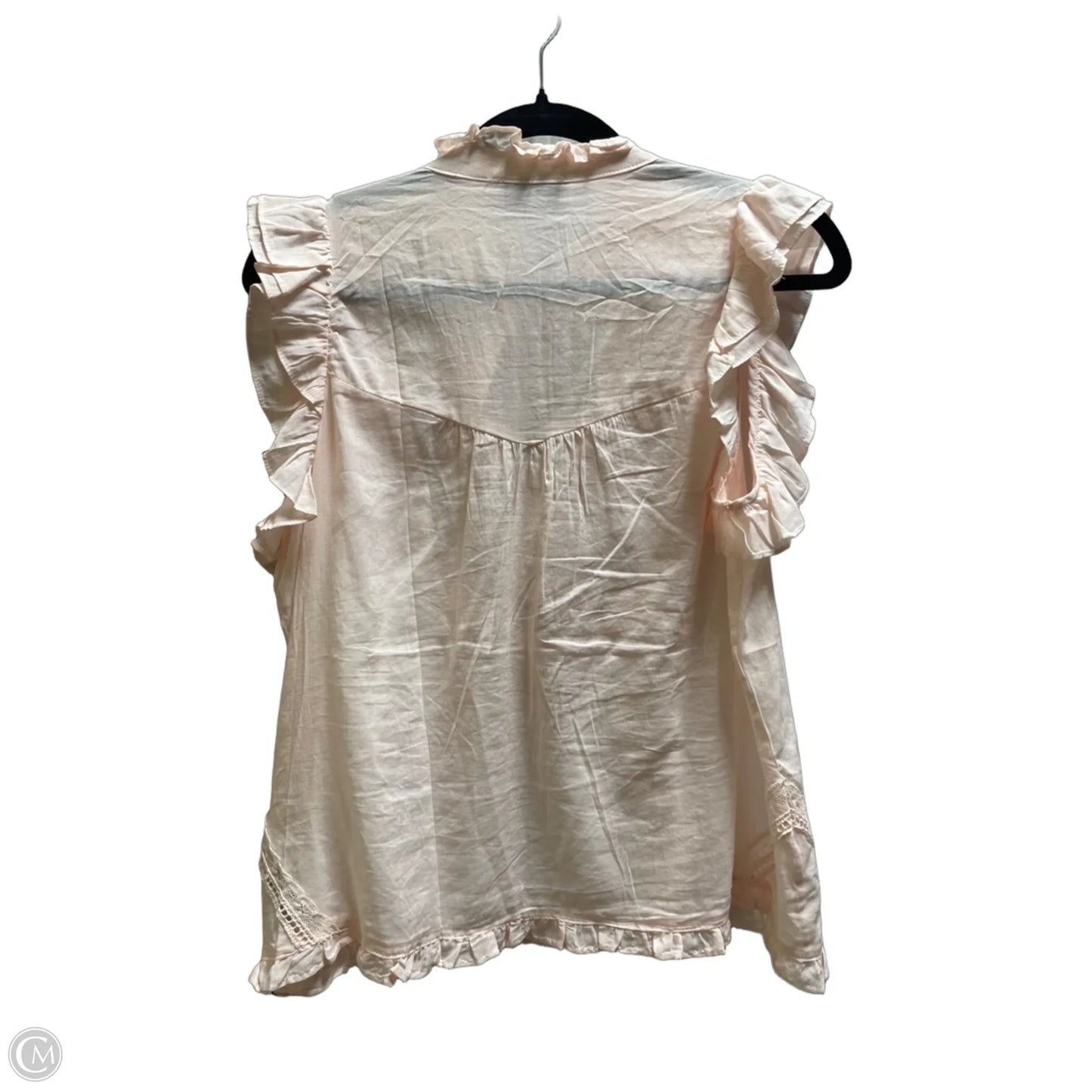 Top Short Sleeve Designer By Jason Wu In Pink, Size: M