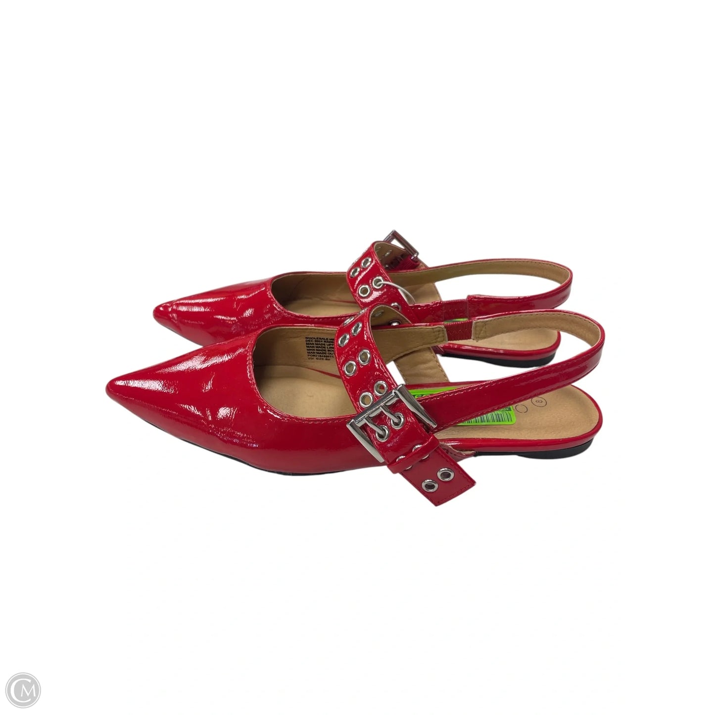 Shoes Flats By Ophelia Roe In Red, Size: 8