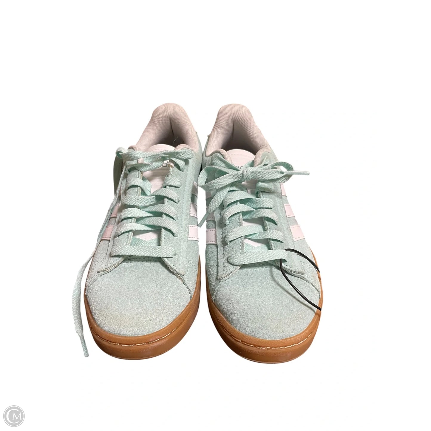 Shoes Sneakers By Adidas In Teal, Size: 7