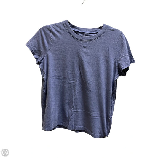 Top Short Sleeve By Madewell In Purple, Size: S