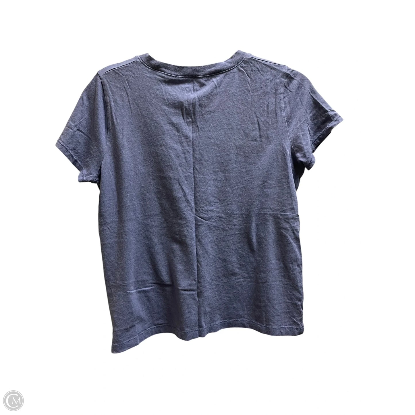 Top Short Sleeve By Madewell In Purple, Size: S