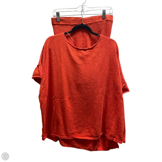 Shorts Set By Free People In Orange, Size: L