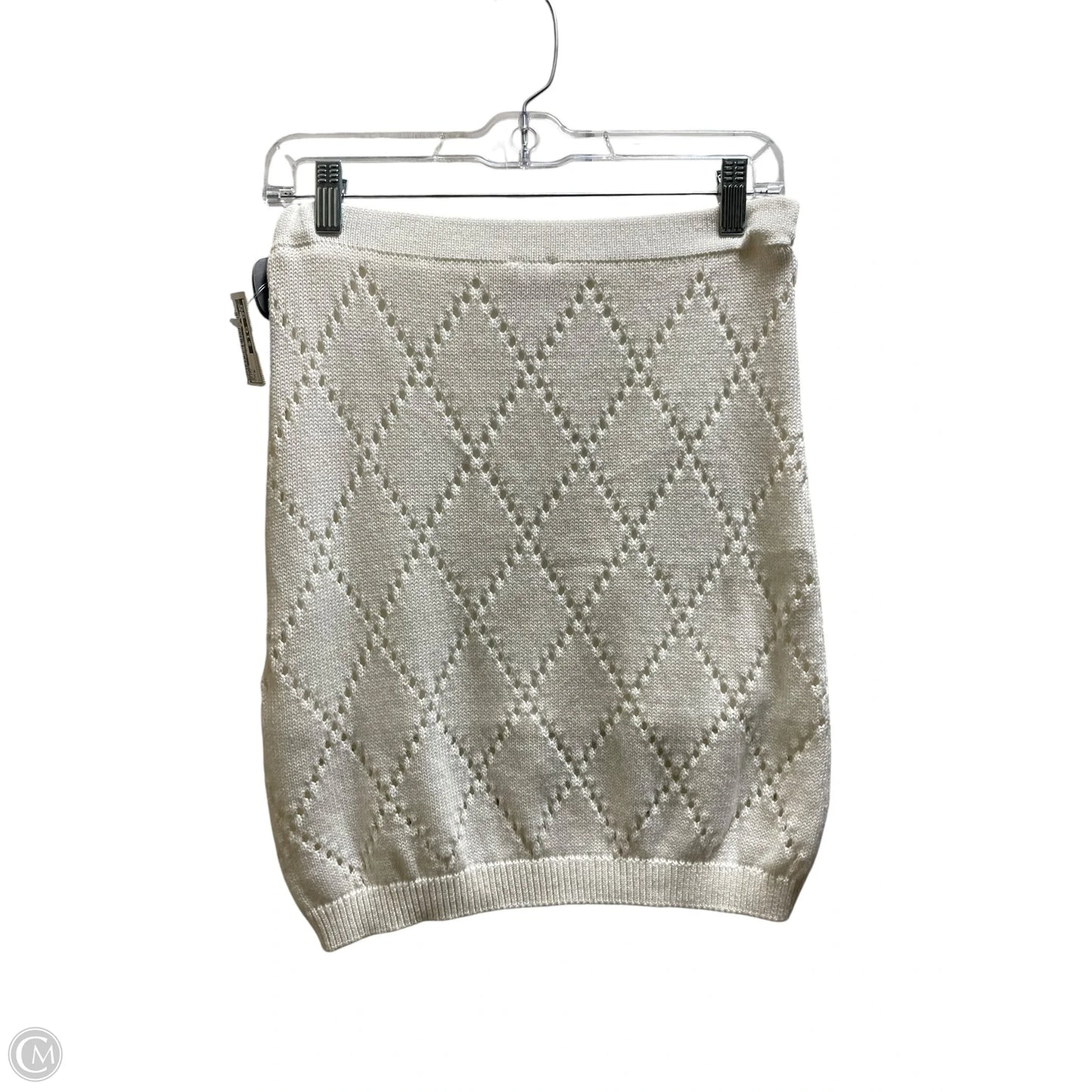 Skirt Mini & Short By Maeve In White, Size: S