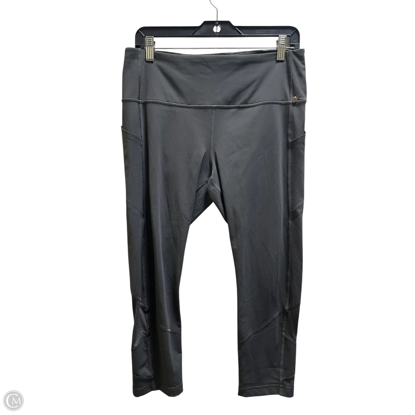 Athletic Capris By Lululemon In Grey, Size: 10