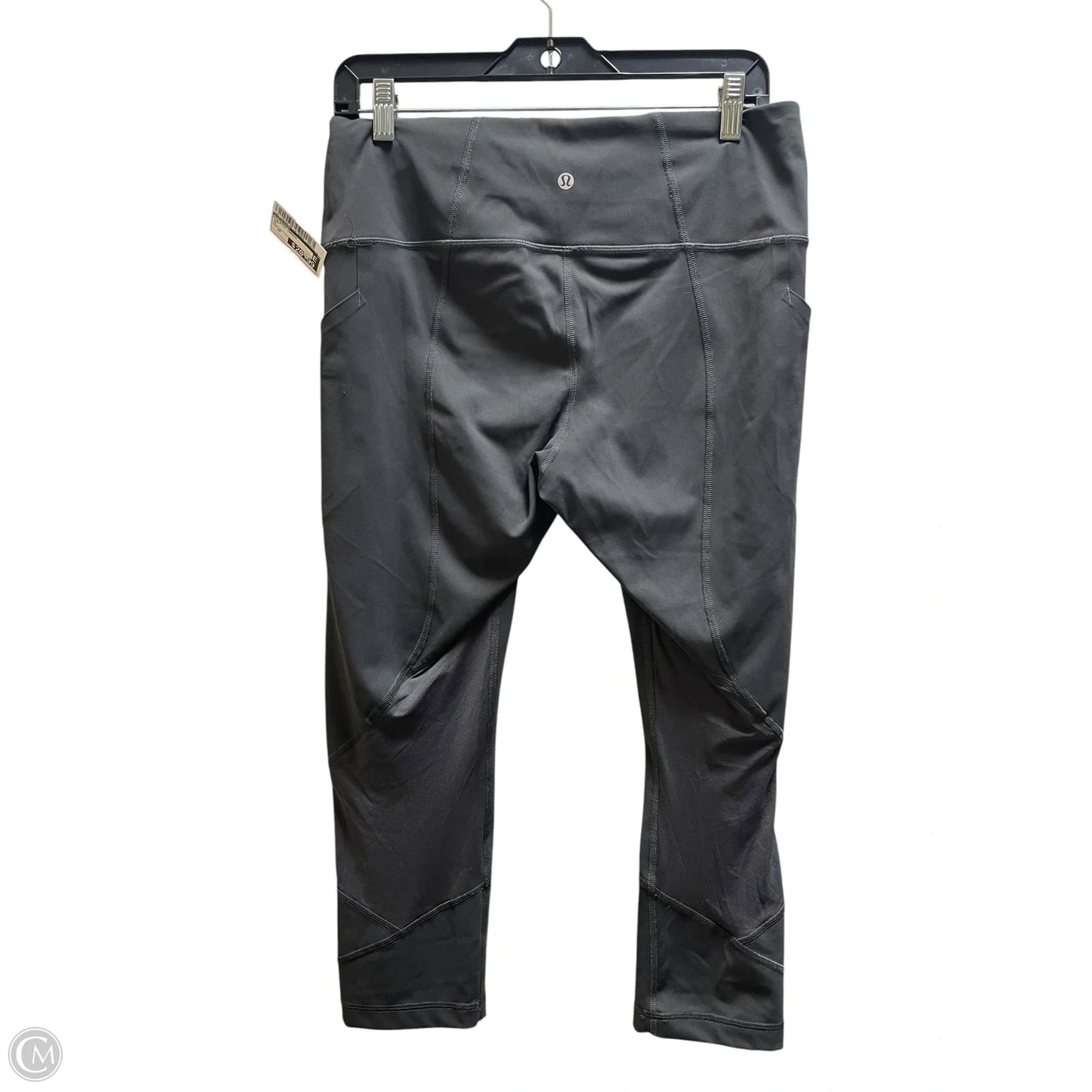 Athletic Capris By Lululemon In Grey, Size: 10