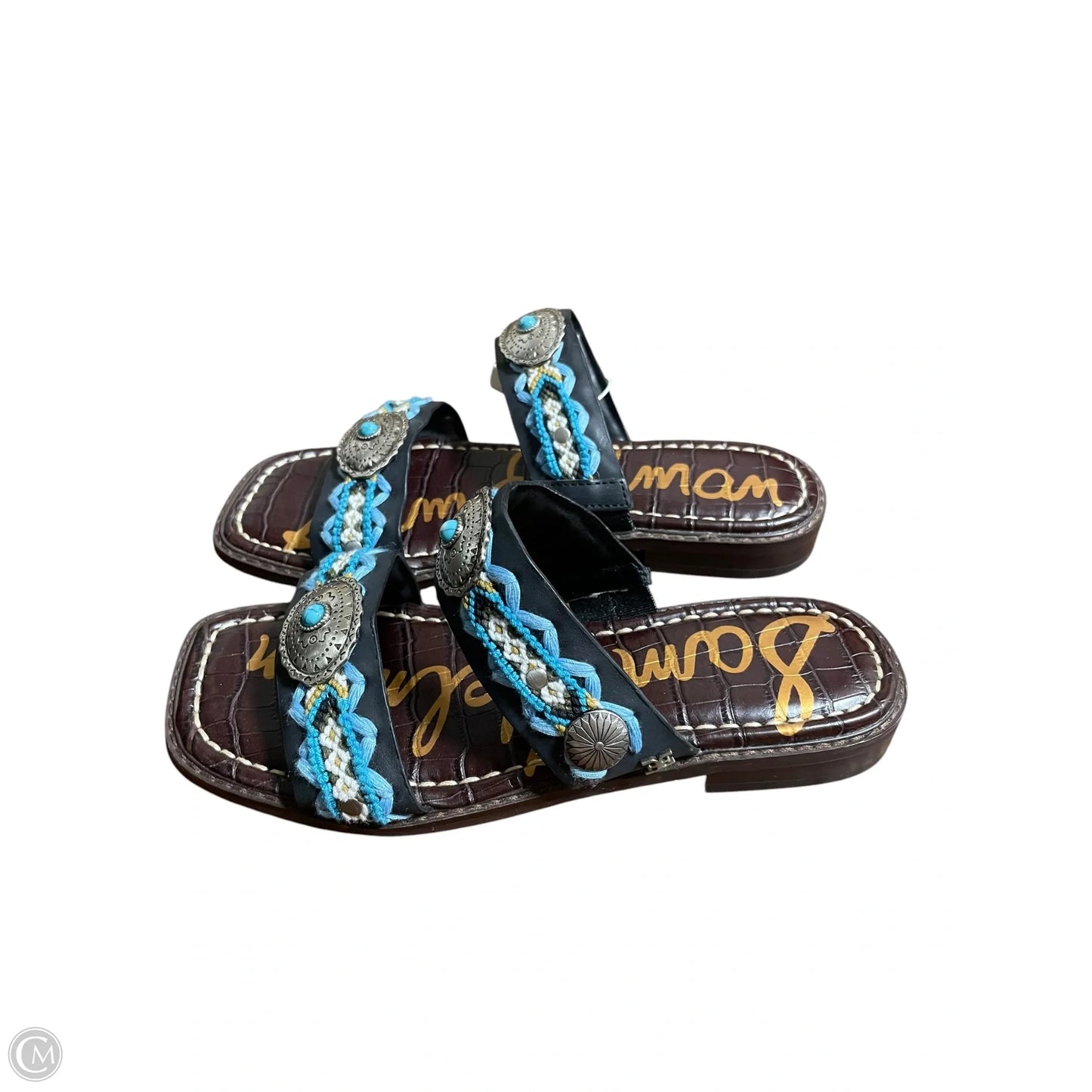 Sandals Flats By Sam Edelman In Camouflage Print, Size: 6.5