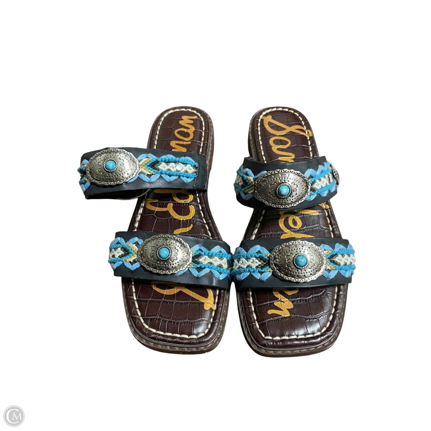 Sandals Flats By Sam Edelman In Camouflage Print, Size: 6.5