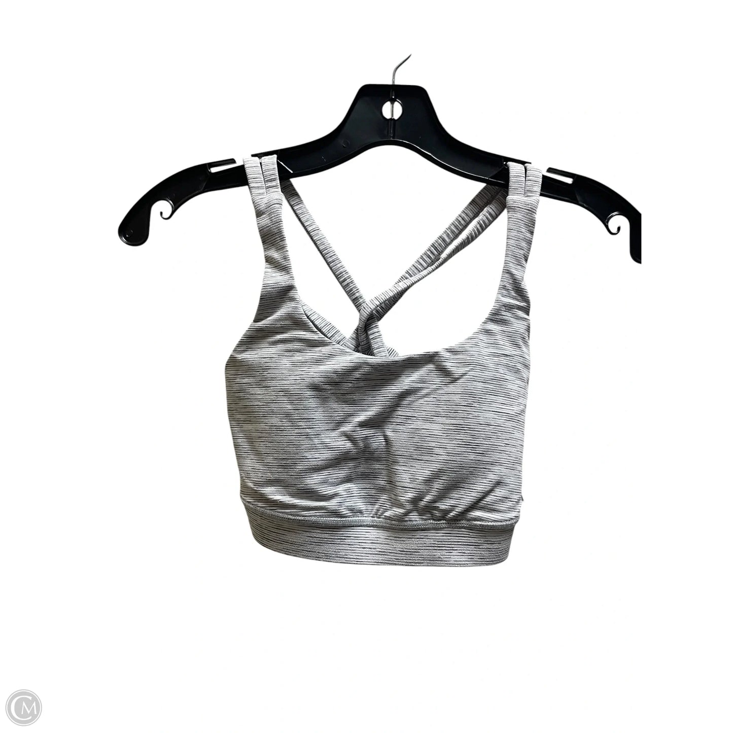 Athletic Bra By Lululemon In Grey, Size: 4