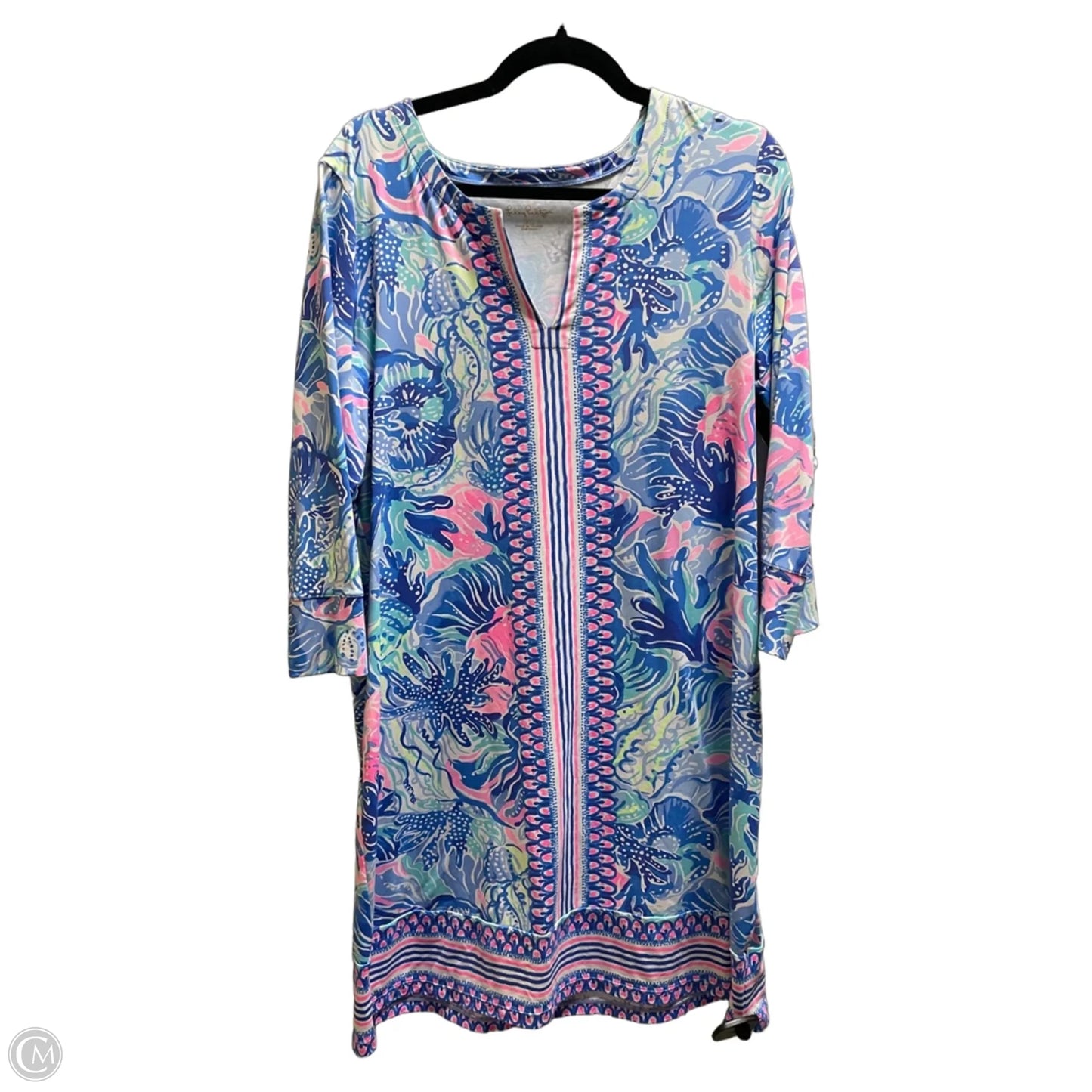 Dress Designer By Lilly Pulitzer In Blue, Size: Xl
