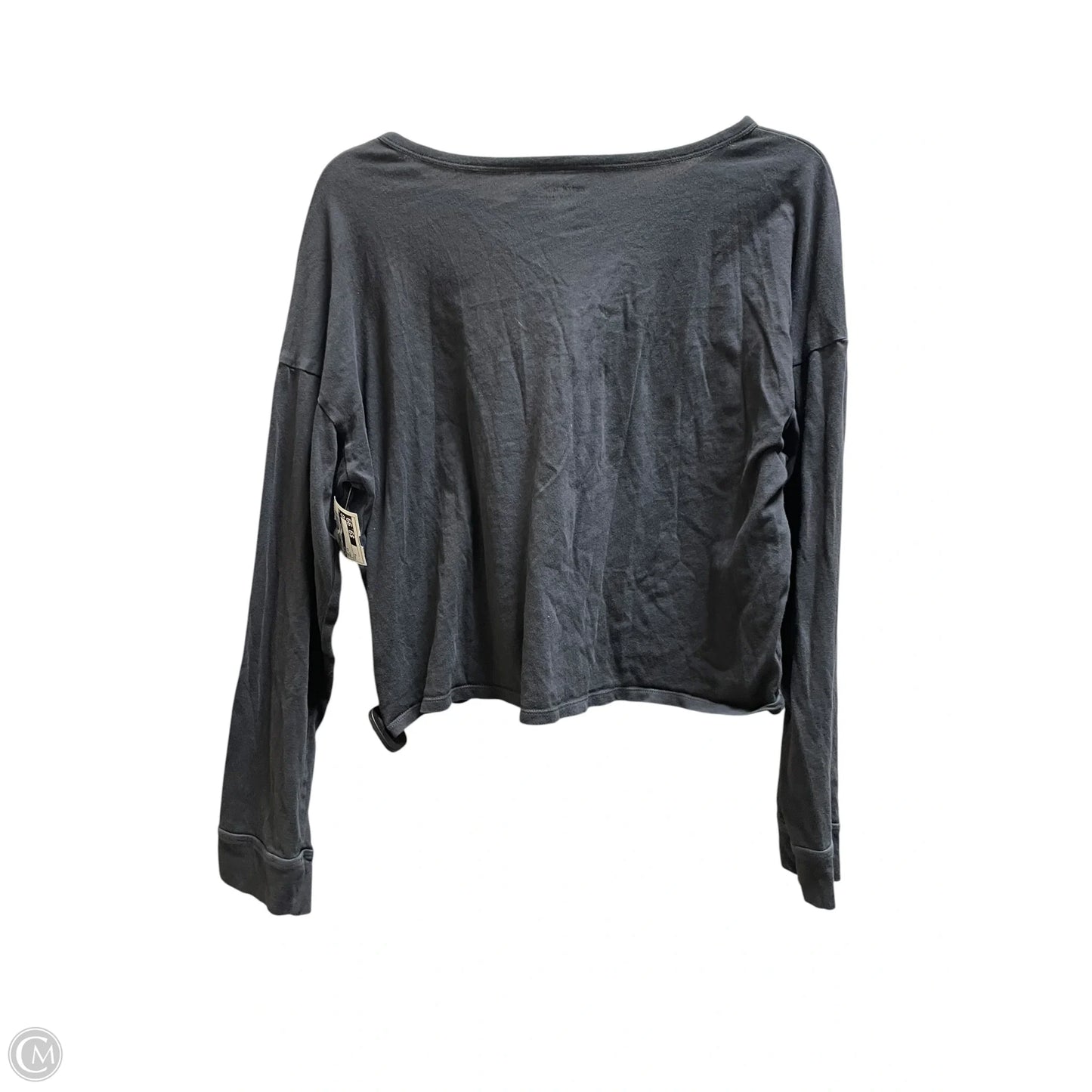 Top Long Sleeve By Aerie In Grey, Size: S