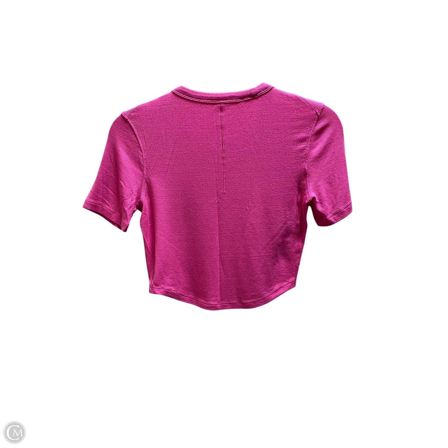 Top Short Sleeve By Lululemon In Pink, Size: 2