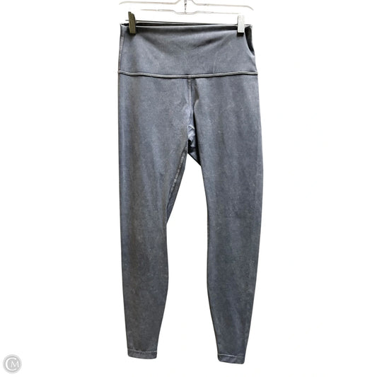 Athletic Leggings By Lululemon In Blue, Size: 8