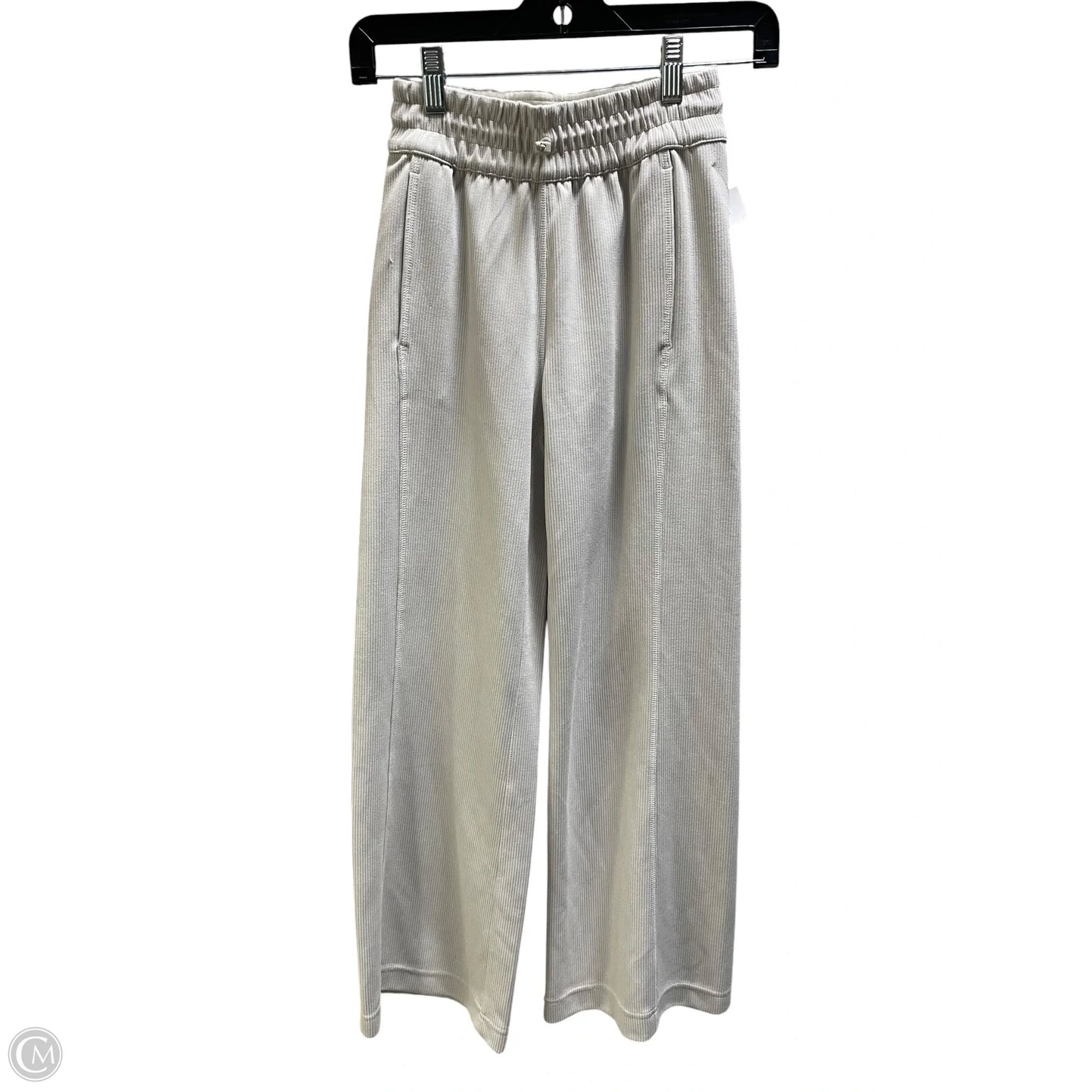 Athletic Pants By Lululemon In Cream, Size: 0