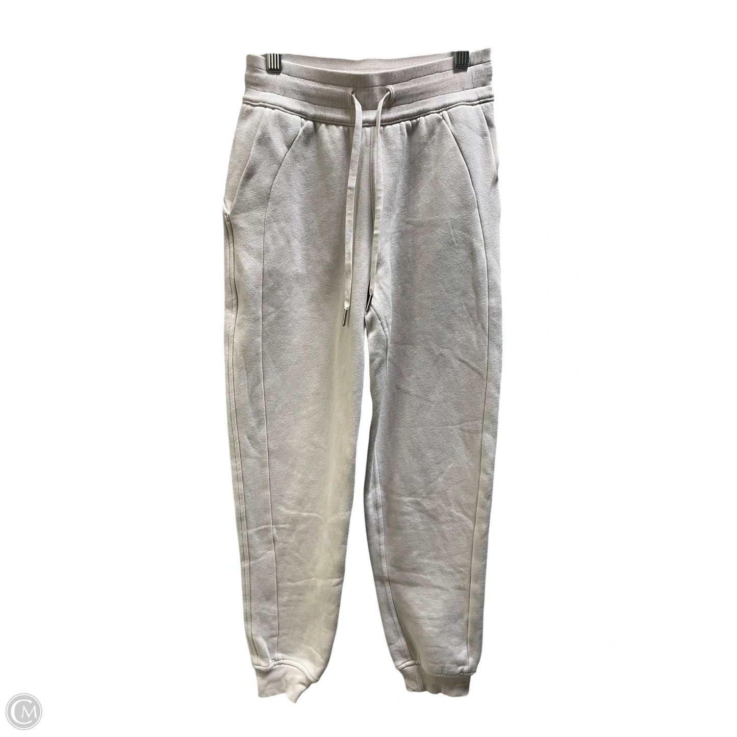 Athletic Pants By Lululemon In Cream, Size: 2