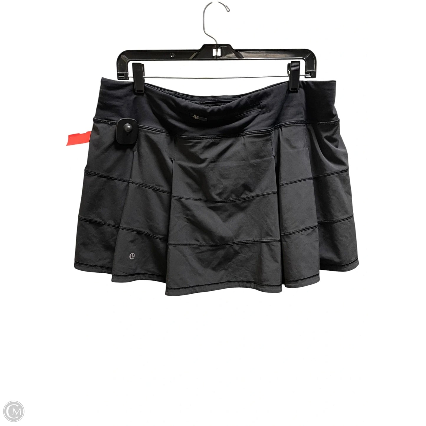 Athletic Shorts By Lululemon In Black, Size: 12