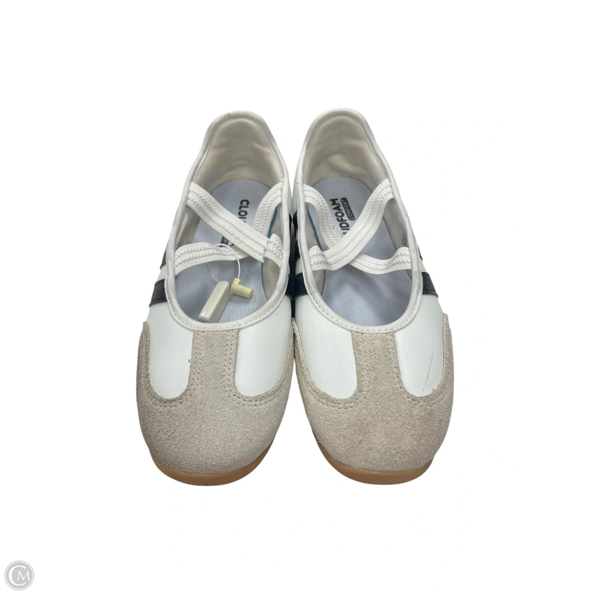 Shoes Flats By Adidas In White, Size: 10