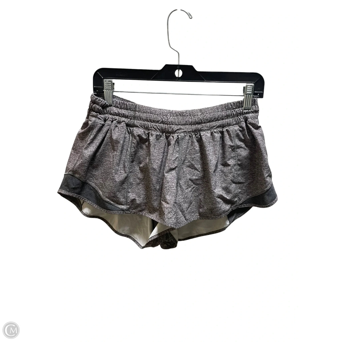 Athletic Shorts By Lululemon In Grey, Size: 12