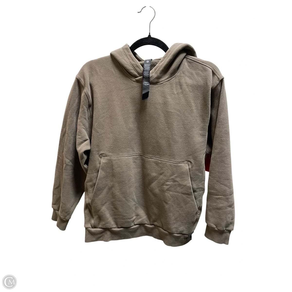Athletic Sweatshirt Hoodie By Lululemon In Green, Size: Xs