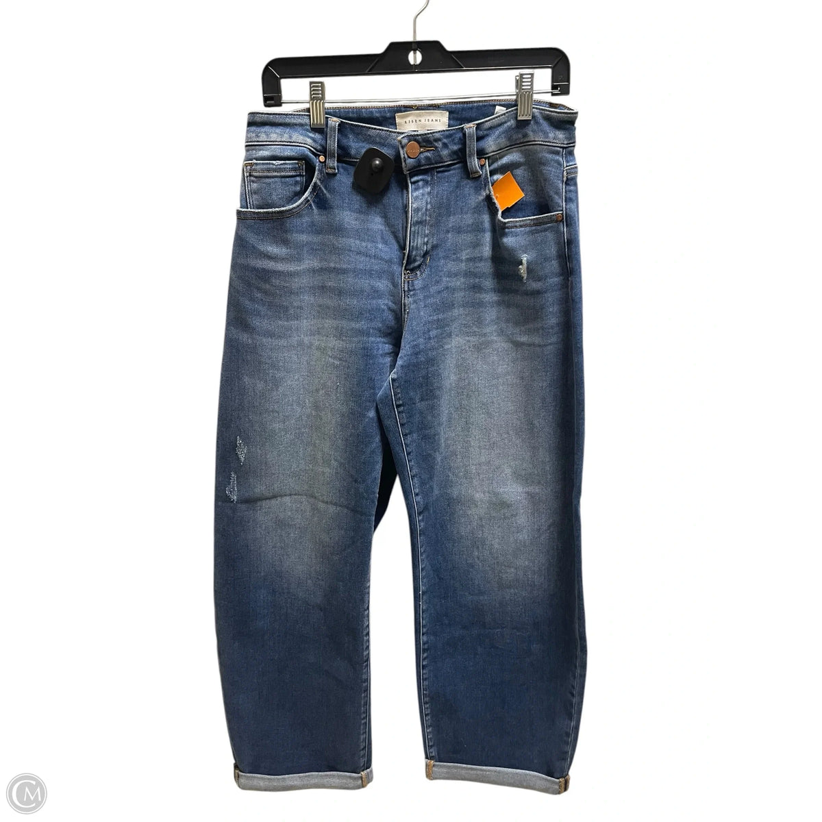 Jeans Wide Leg By Risen In Blue, Size: 4
