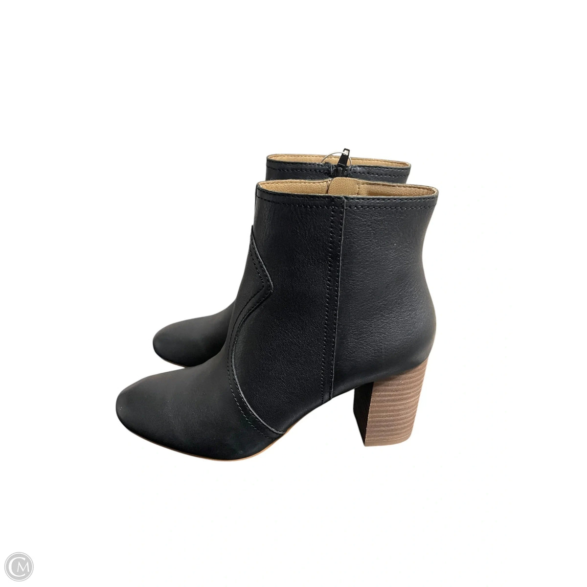 Boots Ankle Heels By Lucky Brand In Black, Size: 6.5