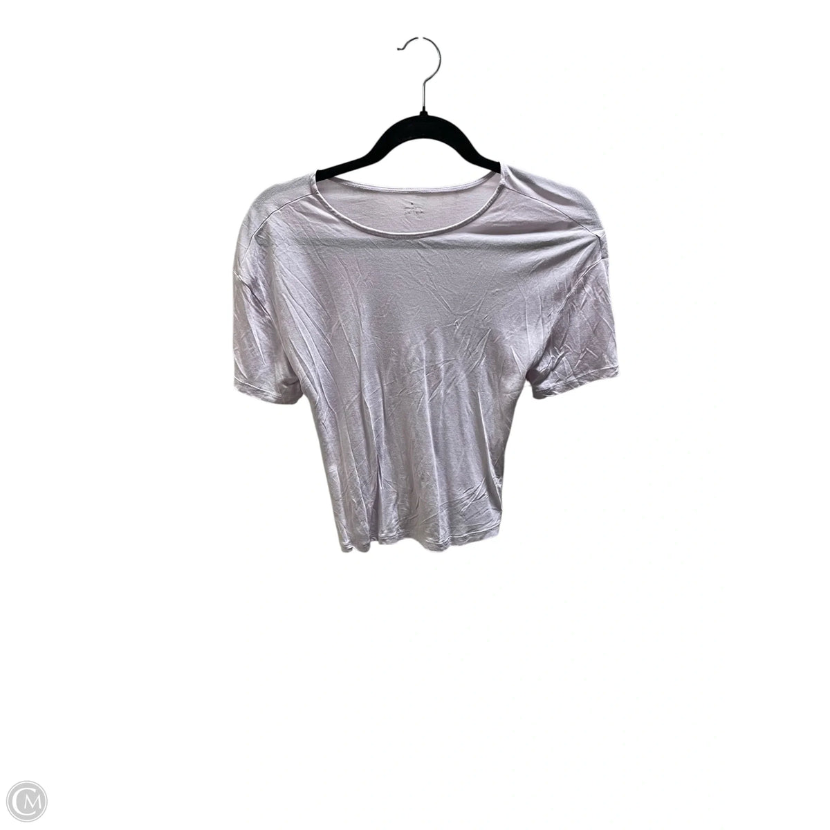 Top Short Sleeve By Alo In Purple, Size: Xs